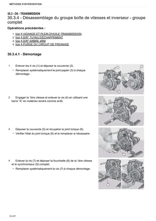 Manuel d'atelier: EXPLORER³ 100 T → ZKDP9702W0TS01001 – sample manual page 3