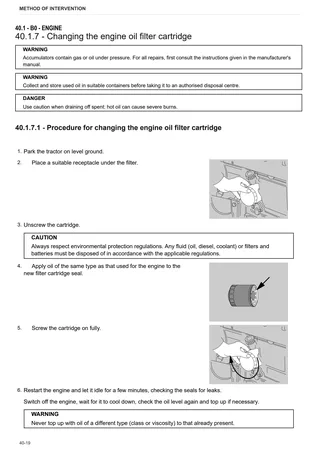Workshop Manual: TIGER 75.4 → S10S704WTE15001 – sample manual page 1