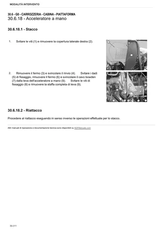 Manuale d'officina: EXPLORER 85 → EX85E1WVT35001 – sample manual page 3