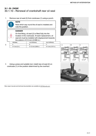 Workshop Manual: EXPLORER 95 → EX95E1WVT35001 – sample manual page 1