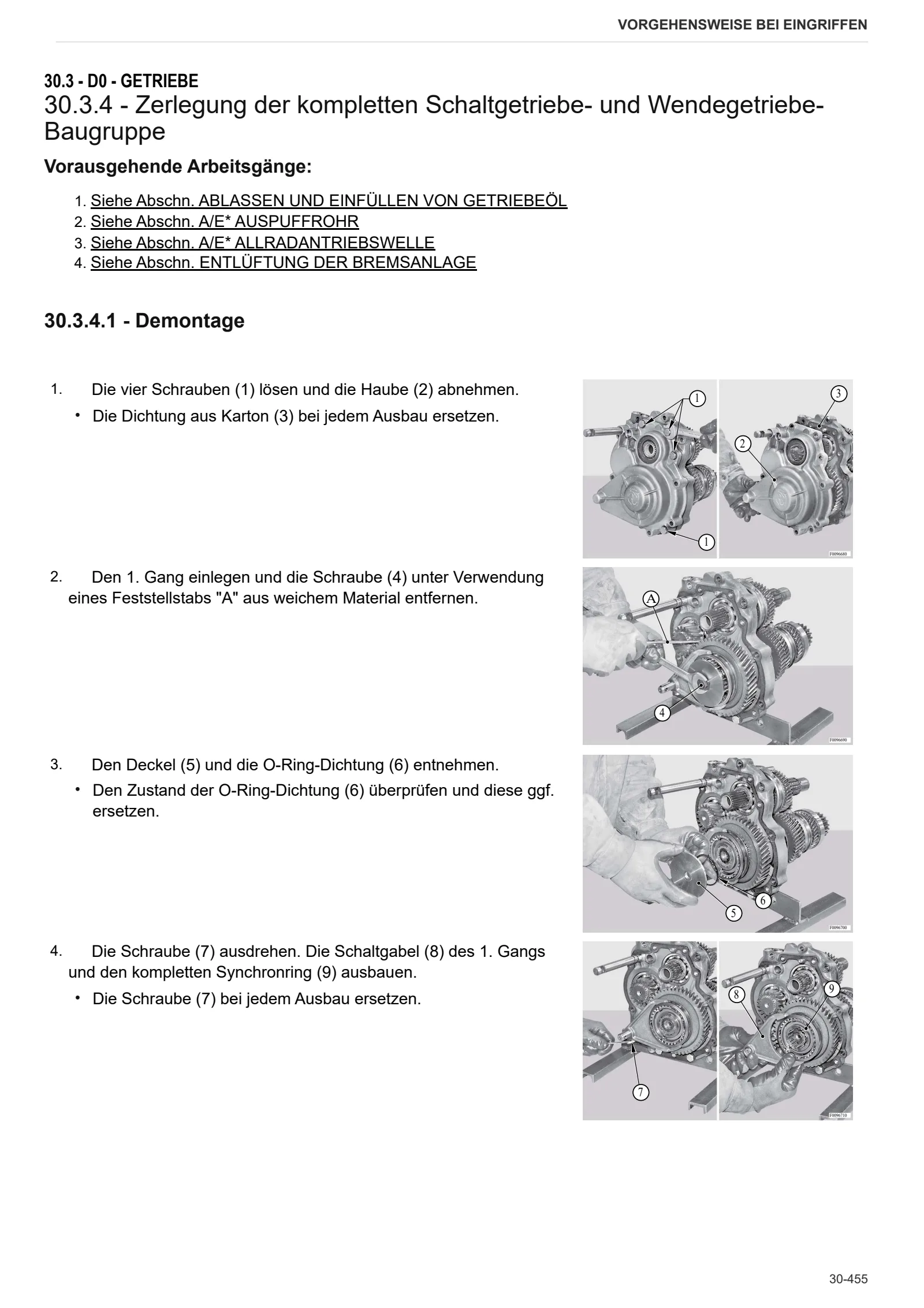 Werkstatthandbuch: EXPLORER³ 85 T → ZKDR0202W0TS05001 – sample manual page 3