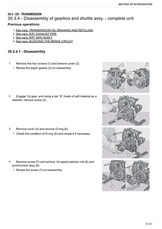 Workshop Manual: EXPLORER³ 85 T → ZKDR0202W0TS05001 – sample manual page 3