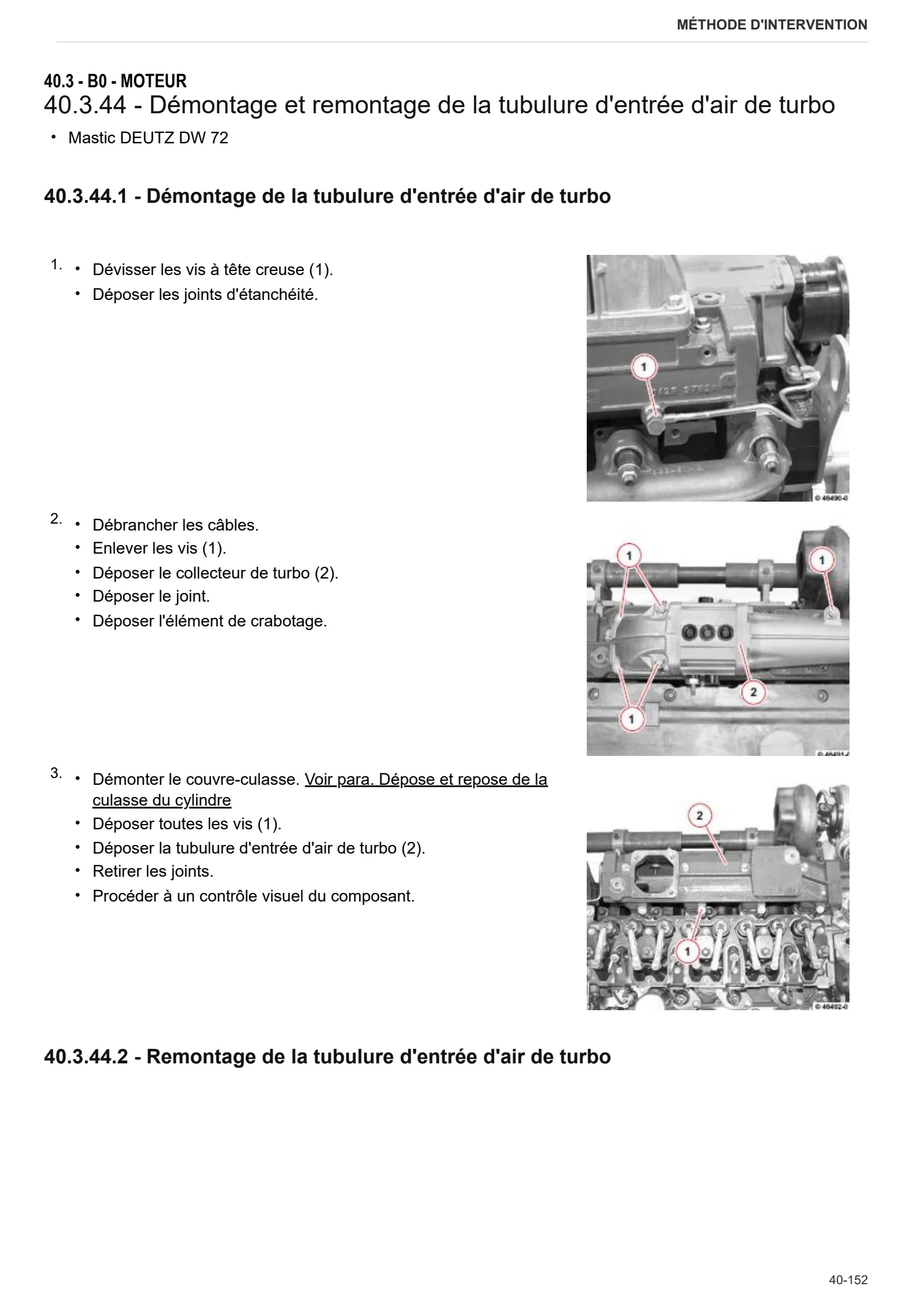 Manuel d'atelier: SILVER³ 110 → ZKDR8502W0TS15001 – sample manual page 2