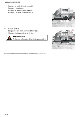 Manuale d'officina: SILVER³ 110 → ZKDR8502W0TS15001 – sample manual page 2
