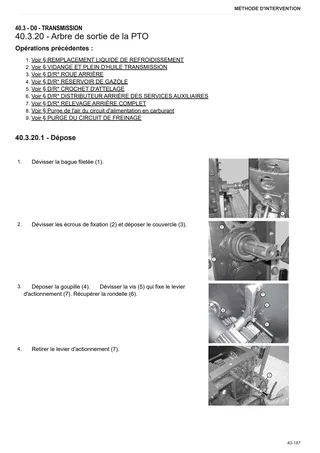 Manuel d'atelier: ARGON 75 → NNZRJ10200BS00001 – sample manual page 3