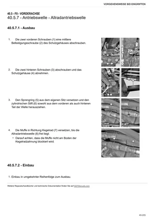 Werkstatthandbuch: SOLARIS 45 → ZKDS230XV0MS20001 – sample manual page 2
