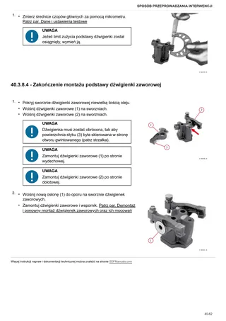 Instrukcja warsztatowa: IRON³ 190 DCR → ZKDS7802W0LS10010 – sample manual page 1