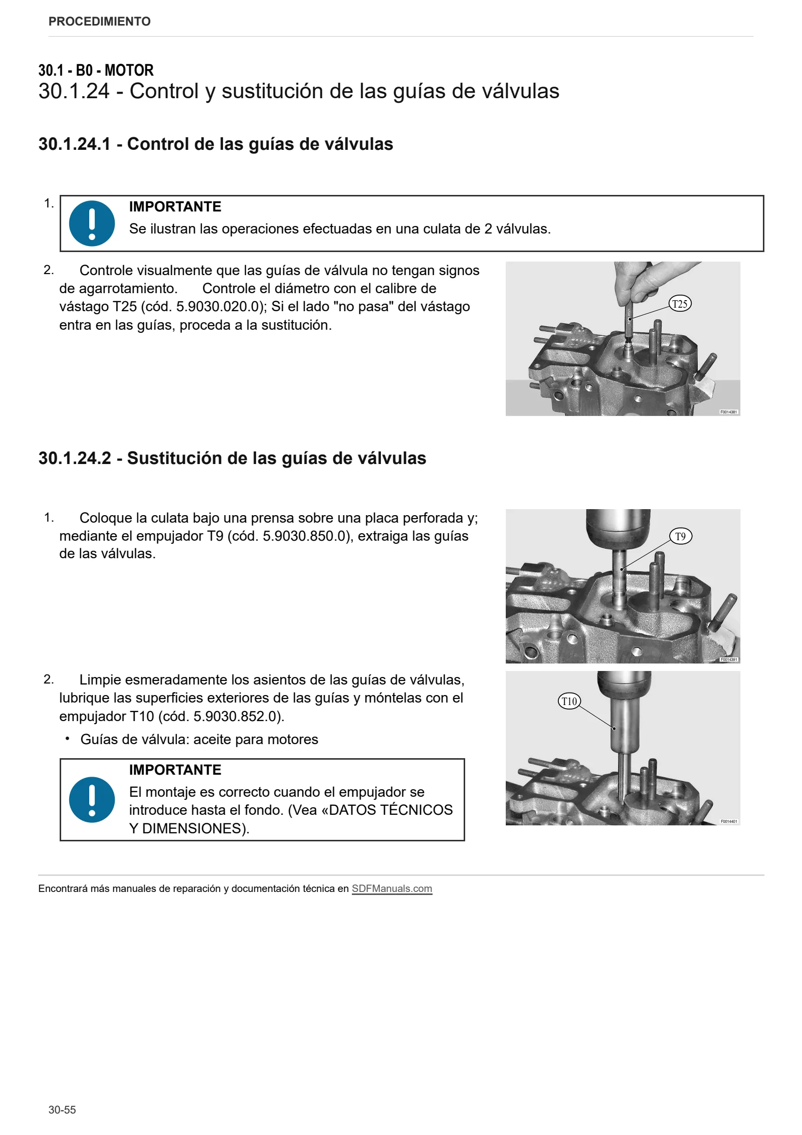 Manual de taller: EXPLORER 95 SPECIAL → EXP95SVT72001 – sample manual page 1