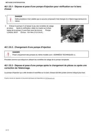 Manuel d'atelier: DORADO 75 ( TURKEY MARKET ) – sample manual page 1