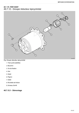 Manuel d'atelier: Fortis 150.4 → WSXV360200LS50010 – sample manual page 3