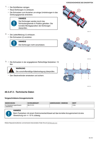 Werkstatthandbuch: Fortis 160.4 → WSXV400200LS50010 – sample manual page 2