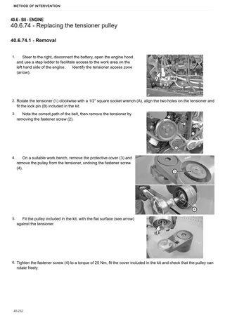 Workshop Manual: FORTIS 130.4 Infinity → WSXV480200LS50001 – sample manual page 2