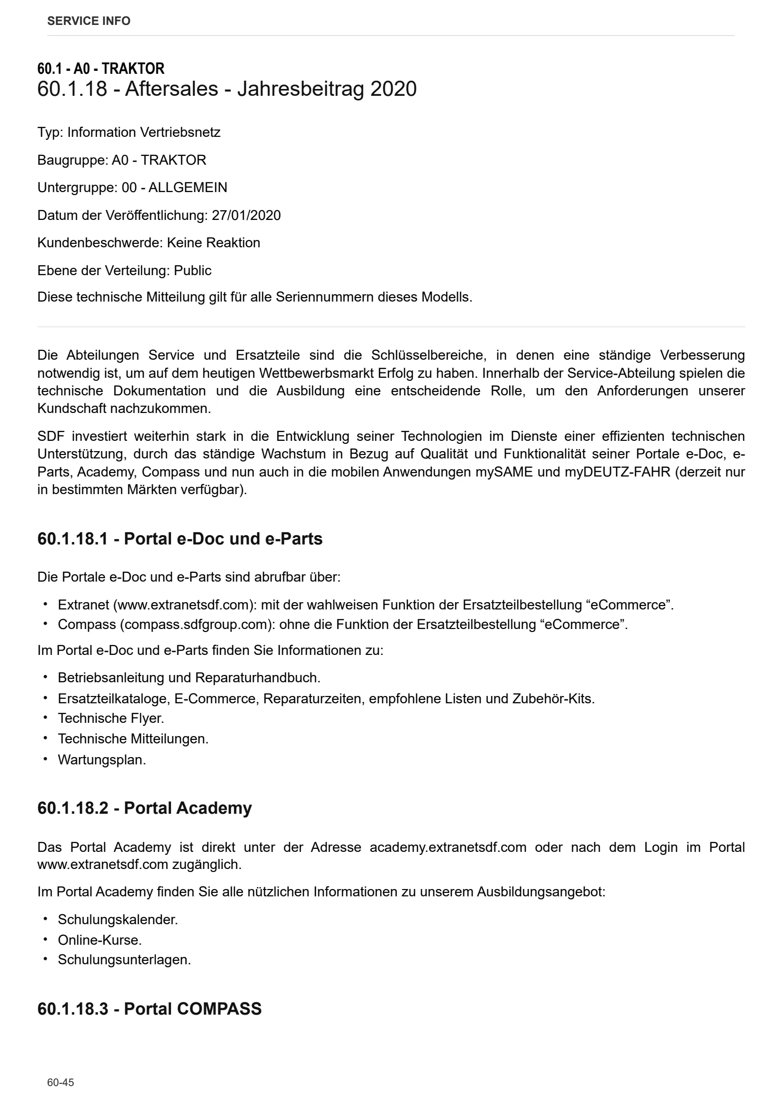 Werkstatthandbuch: ARGON³ 80 → ZKDV950X00RS05001 – sample manual page 4