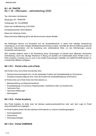 Werkstatthandbuch: ARGON³ 80 → ZKDV950X00RS05001 – sample manual page 4