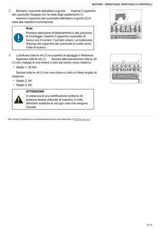 Manuale d'officina: TTCD 7.8 Stage 5 – sample manual page 1