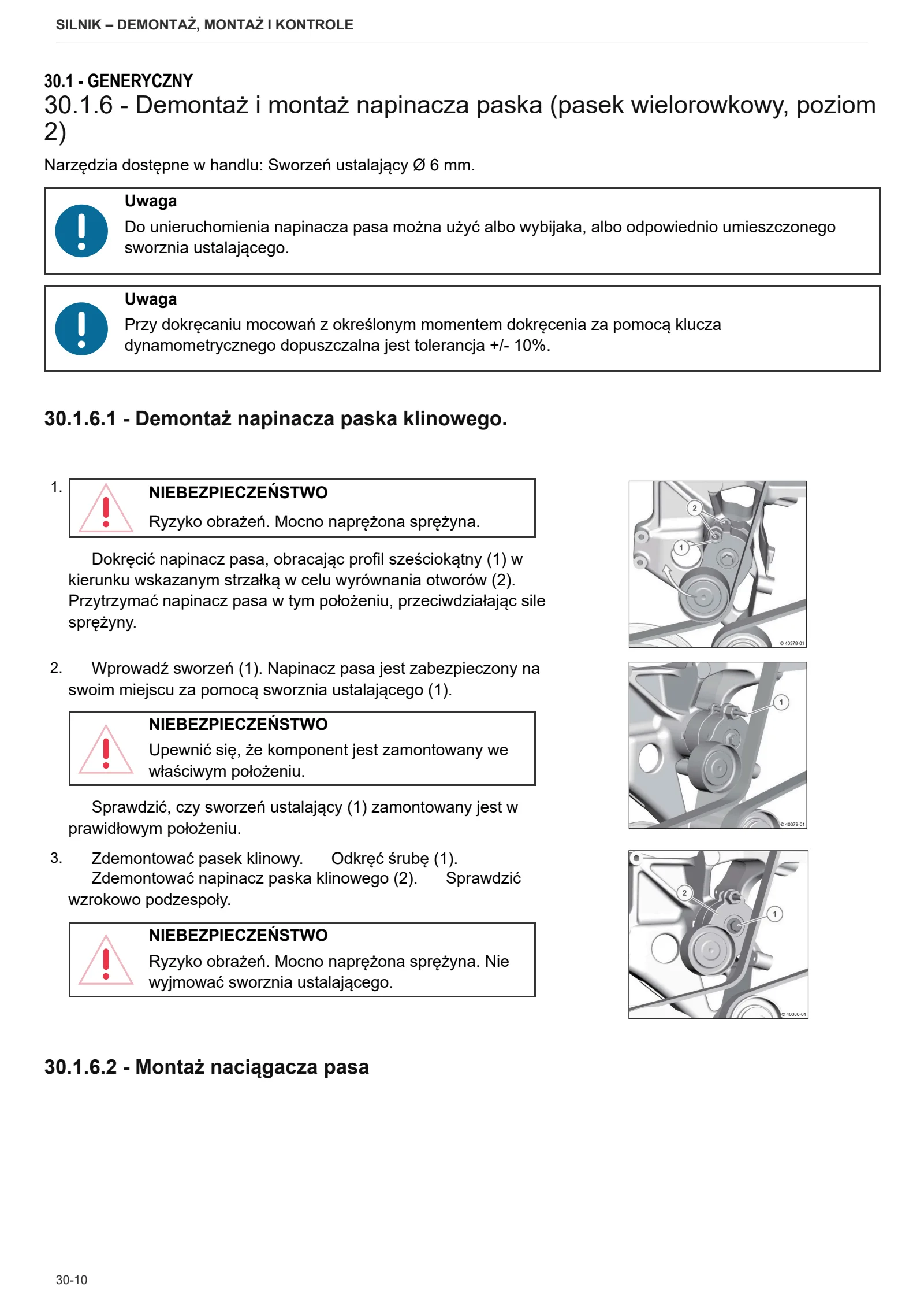 Instrukcja warsztatowa: TTCD 6.1 Stage 5 – sample manual page 1