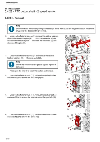 Руководство по ремонту: SDF T5300 PS – sample manual page 4
