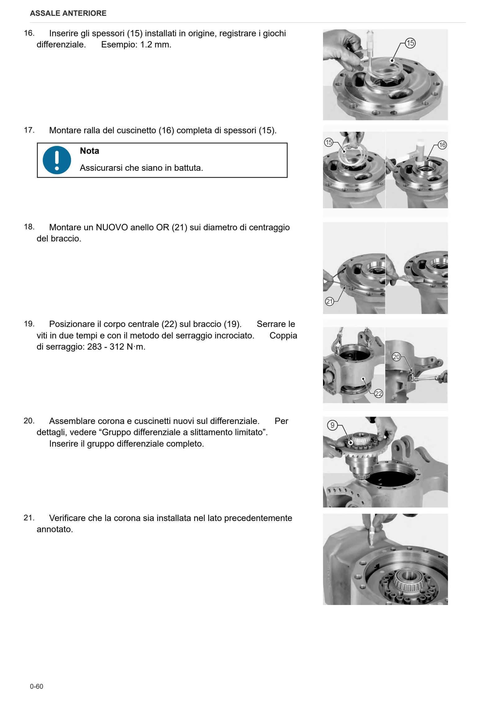 Manuale d'officina: DANA M40 – sample manual page 4