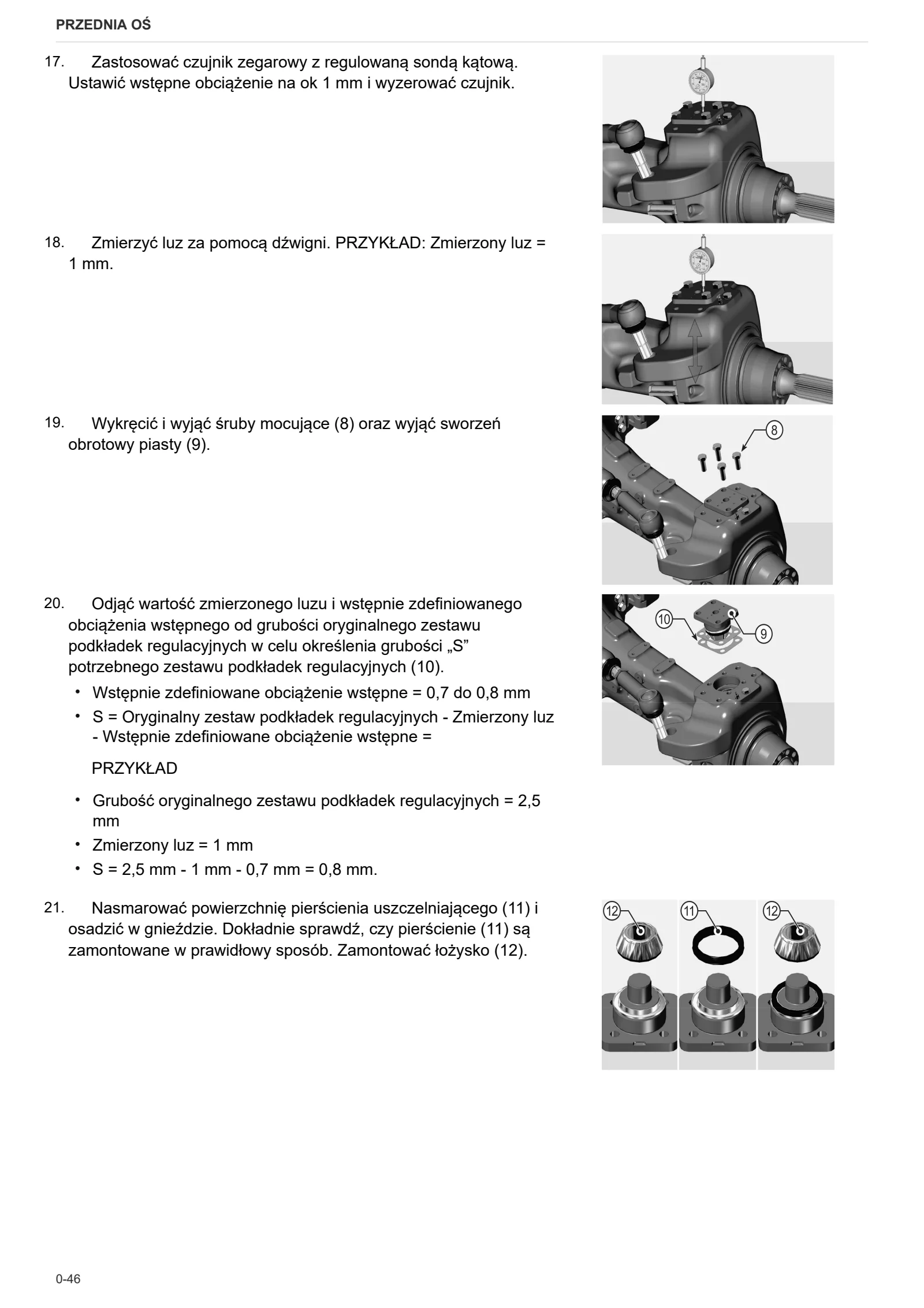 Instrukcja warsztatowa: DANA M60L – sample manual page 3