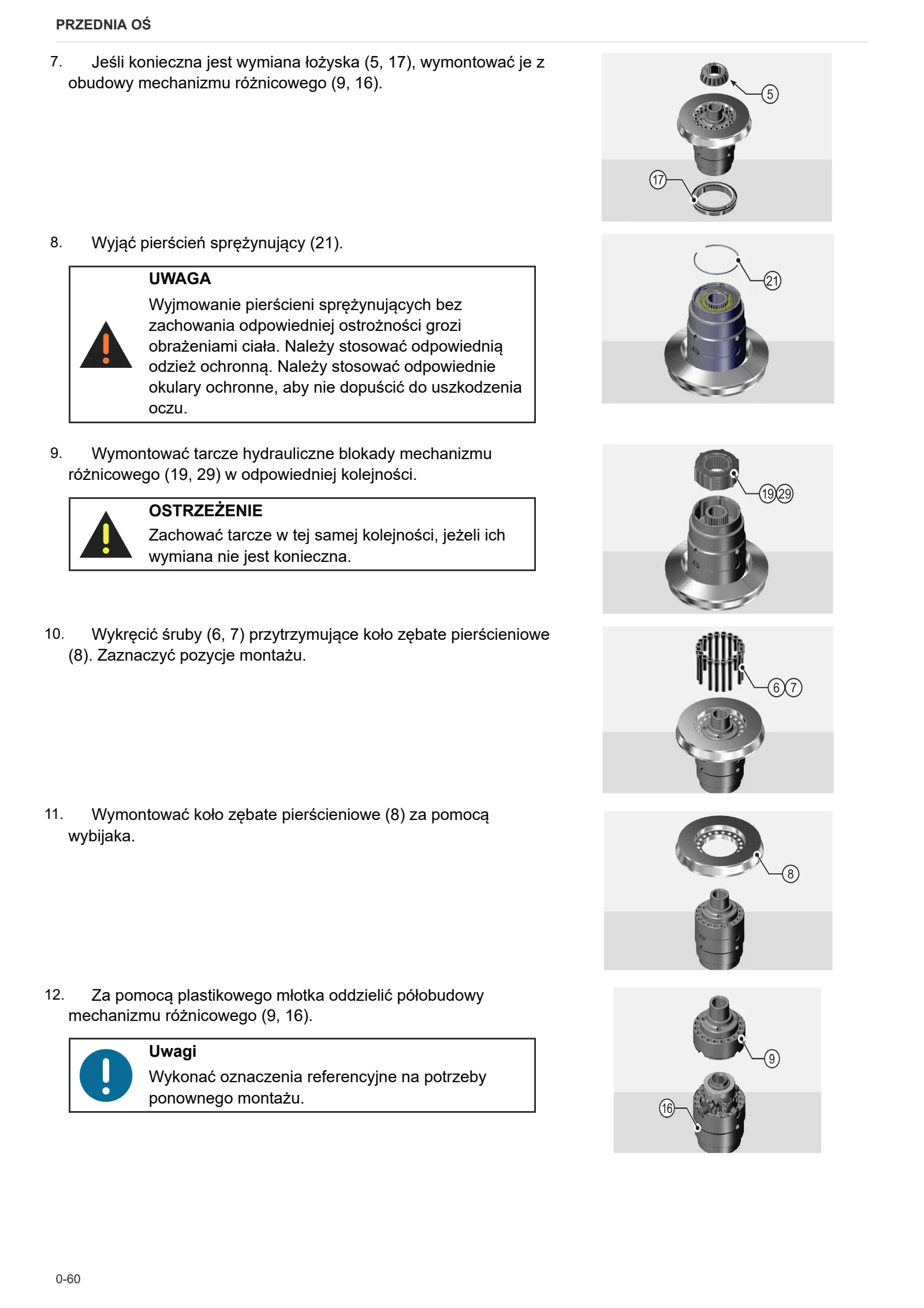 Instrukcja warsztatowa: DANA M60L – sample manual page 4