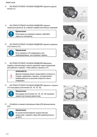 Руководство по ремонту: DANA M50 – sample manual page 2