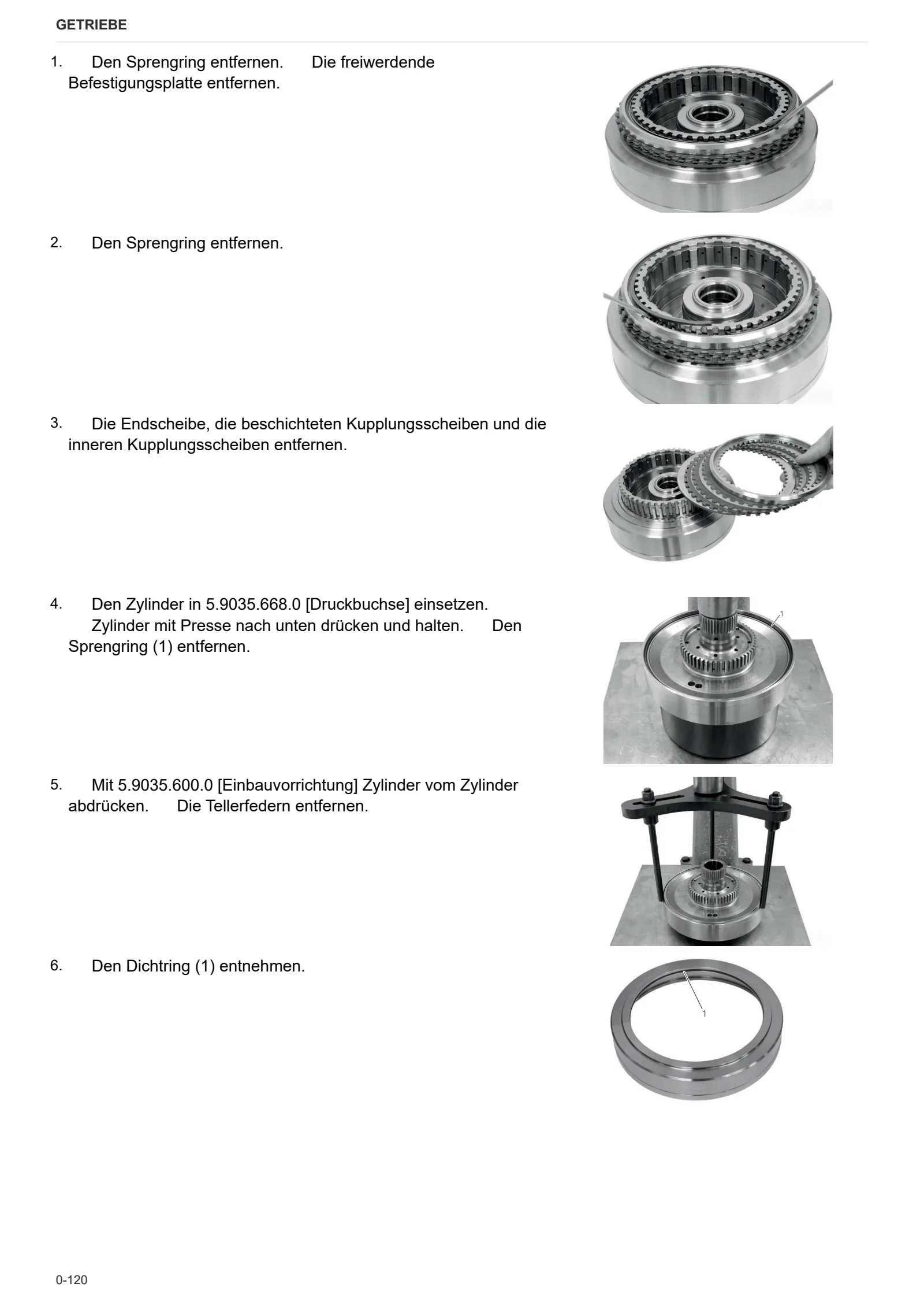 Werkstatthandbuch: ZF TMT 16-18 – sample manual page 1