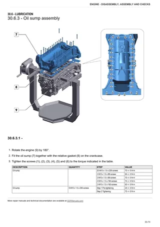 Workshop Manual: Engine N67 – sample manual page 4