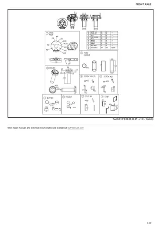 Workshop Manual: DANA P73 – sample manual page 2