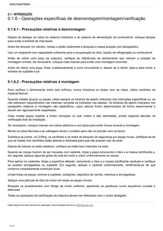 Manual de oficina: DANA P73 – sample manual page 1