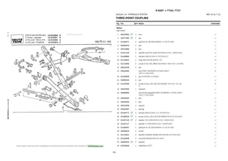 Parts Catalogue: D 6507 → 7716 / 7717 – parts catalogue sample 3