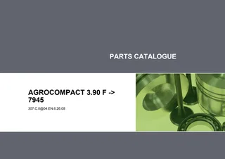 Parts Catalogue: AgroCompact 3.90 F → 7945 – parts catalogue cover