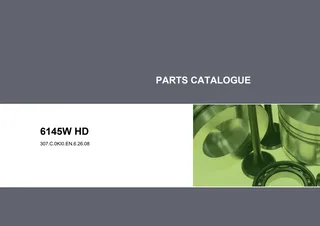 Parts Catalogue: 6145W HD – parts catalogue cover
