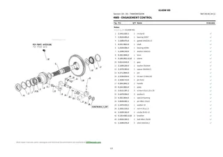 Parts Catalogue: 6145W HD – parts catalogue sample 2