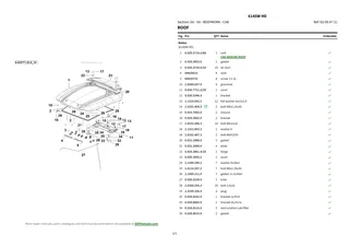 Parts Catalogue: 6145W HD – parts catalogue sample 3