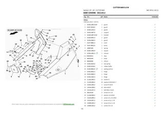 Parts Catalogue: CUTTER BAR 9.0 m – parts catalogue sample 4